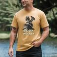 Bookwyrm Dragon Fantasy Bookish Fairytale Book Lover Men's Comfort Colors T-Shirt Mustard Bookwyrm Dragon Fantasy Bookish Fairytale Book Lover Men's Comfort Colors T-Shirt Mustard