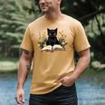 Cat Shirts For Women Book Lover Shirt Cute Cat And Book Premium Tri-Blend Men's Comfort Colors T-Shirt Mustard Cat Shirts For Women Book Lover Shirt Cute Cat And Book Premium Tri-Blend Men's Comfort Colors T-Shirt Mustard
