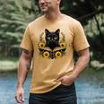 Cat For Women Book Lover Cute Cat And Book Men's Comfort Colors T-Shirt Mustard Cat For Women Book Lover Cute Cat And Book Men's Comfort Colors T-Shirt Mustard