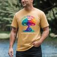 Color Our World Summer Reading 2025 Tree Book Lover Camping Men's Comfort Colors T-Shirt Mustard Color Our World Summer Reading 2025 Tree Book Lover Camping Men's Comfort Colors T-Shirt Mustard