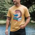 Cool Hedgehog Book Nerd Readers Men's Comfort Colors T-Shirt Mustard Cool Hedgehog Book Nerd Readers Men's Comfort Colors T-Shirt Mustard