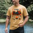 Cozy Reading Cabin Retreat Fall Bookish Autumn Cozy Reader Men's Comfort Colors T-Shirt Mustard