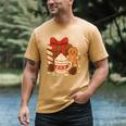 Cute Christmas Books Gingerbread Xmas Book Lover Teacher Men's Comfort Colors T-Shirt Mustard Cute Christmas Books Gingerbread Xmas Book Lover Teacher Men's Comfort Colors T-Shirt Mustard