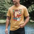 Cute Hedgehog Book Nerd Men's Comfort Colors T-Shirt Mustard Cute Hedgehog Book Nerd Men's Comfort Colors T-Shirt Mustard