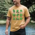 Cute Shamrock Reading St Patricks Day Teacher Book Lovers Men's Comfort Colors T-Shirt Mustard Cute Shamrock Reading St Patricks Day Teacher Book Lovers Men's Comfort Colors T-Shirt Mustard