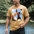 David And Goliath Bible Book Samuel King David Anime Manga Men's Comfort Colors T-Shirt Mustard