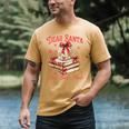 Dear Santa More Books Please Reading Book Lover Christmas Men's Comfort Colors T-Shirt Mustard Dear Santa More Books Please Reading Book Lover Christmas Men's Comfort Colors T-Shirt Mustard