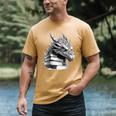 Dragon Book Men's Comfort Colors T-Shirt Mustard