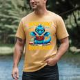 Dragon Bookworm Please I'm A Book Dragon Men's Comfort Colors T-Shirt Mustard