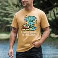 Be A Dragon Read Reading Book Librarian Men Women Kids Men's Comfort Colors T-Shirt Mustard Be A Dragon Read Reading Book Librarian Men Women Kids Men's Comfort Colors T-Shirt Mustard