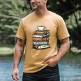 Drink Coffee Read Books Be Happy Caffeine Espresso Men's Comfort Colors T-Shirt Mustard
