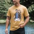Dungeon Crawler Carl Sketchbook Princess Donut And Carl Book Men's Comfort Colors T-Shirt Mustard Dungeon Crawler Carl Sketchbook Princess Donut And Carl Book Men's Comfort Colors T-Shirt Mustard