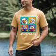 Eagle Love Reading And Eagles Child Book Lover Men's Comfort Colors T-Shirt Mustard Eagle Love Reading And Eagles Child Book Lover Men's Comfort Colors T-Shirt Mustard