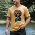 Education Is Freedom History Month Teacher Books Afro For Men Women Men's Comfort Colors T-Shirt Mustard Education Is Freedom History Month Teacher Books Afro For Men Women Men's Comfort Colors T-Shirt Mustard