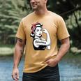 Female Librarian Rosie Riveter Book Guardian Woman Men's Comfort Colors T-Shirt Mustard Female Librarian Rosie Riveter Book Guardian Woman Men's Comfort Colors T-Shirt Mustard