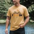Freadom Anti Banned Books Lovers Reading Librarian Bookworm Men's Comfort Colors T-Shirt Mustard