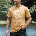 A Good Book Is Out Of This World Kids Reading Imagination Men's Comfort Colors T-Shirt Mustard