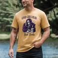 Good Girls Read Bad Books Sarcastic Skeleton Goth Skull Men's Comfort Colors T-Shirt Mustard Good Girls Read Bad Books Sarcastic Skeleton Goth Skull Men's Comfort Colors T-Shirt Mustard