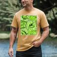 Green Comic Book Green Graphic Men's Comfort Colors T-Shirt Mustard