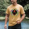 Harry Potter Hermione So Many Books So Little Time Portrait Men's Comfort Colors T-Shirt Mustard