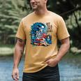 Hot Tea & Spicy Books Skeleton Reader Men's Comfort Colors T-Shirt Mustard Hot Tea & Spicy Books Skeleton Reader Men's Comfort Colors T-Shirt Mustard