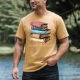 I'm With The Banned Read Banned Books Bookworm Men Women Men's Comfort Colors T-Shirt Mustard