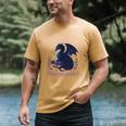 Just a Girl Who Loves Dragons And Books Fantasy Men's Comfort Colors T-Shirt Mustard