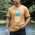I Just Want To Read Books And Pet My Rabbit Men's Comfort Colors T-Shirt Mustard I Just Want To Read Books And Pet My Rabbit Men's Comfort Colors T-Shirt Mustard