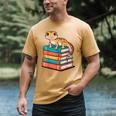 Leopard Gecko Book Lover Reading Men's Comfort Colors T-Shirt Mustard Leopard Gecko Book Lover Reading Men's Comfort Colors T-Shirt Mustard