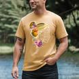 And Into The Library She Goes Book Lover Reading Bookworm Men's Comfort Colors T-Shirt Mustard