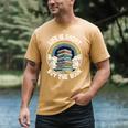 Life Is Short Buy The Book Reading Book Men's Comfort Colors T-Shirt Mustard