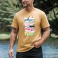 Life Of A Reader Book Lovers Book Nerds Bookworm Men's Comfort Colors T-Shirt Mustard