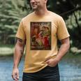 Little Women Book Cover Men's Comfort Colors T-Shirt Mustard