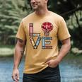 Love Books Reading Men's Comfort Colors T-Shirt Mustard