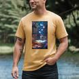Magic Books Butterflies Fantasy Nature Tea Enchanting Men's Comfort Colors T-Shirt Mustard