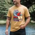 Manatee Reading Books Matching Bookworm Readers Librarian Men's Comfort Colors T-Shirt Mustard Manatee Reading Books Matching Bookworm Readers Librarian Men's Comfort Colors T-Shirt Mustard