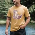 Marie Antoinette Reading A Book Men's Comfort Colors T-Shirt Mustard Marie Antoinette Reading A Book Men's Comfort Colors T-Shirt Mustard