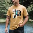 Marvel Spider-Man Gwen Stacy Responsibility Book Covers Men's Comfort Colors T-Shirt Mustard