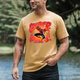 Marvel Spider-Man Peter Parker Comic Book Letter Logo Men's Comfort Colors T-Shirt Mustard Marvel Spider-Man Peter Parker Comic Book Letter Logo Men's Comfort Colors T-Shirt Mustard