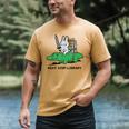 Next Stop Library Reading Book Men's Comfort Colors T-Shirt Mustard Next Stop Library Reading Book Men's Comfort Colors T-Shirt Mustard
