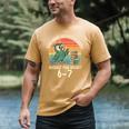 How Many Nights a Week Should You Read 67 Book Reading Meme Men's Comfort Colors T-Shirt Mustard