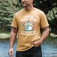 I Have No Control On A Cruise They Book Themselves Cruise Men's Comfort Colors T-Shirt Mustard