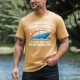 I Have No Control On A Cruise They Book Themselves Men's Comfort Colors T-Shirt Mustard I Have No Control On A Cruise They Book Themselves Men's Comfort Colors T-Shirt Mustard