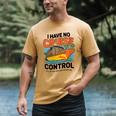 I Have No Cruise Trip Control They Book Themselves Men's Comfort Colors T-Shirt Mustard