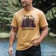 I Have No Shelf Control Dark Academia Book Lover TBR Men's Comfort Colors T-Shirt Mustard