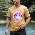 Not a Hugger Cute Pufferfish Autism Awareness Introverts Men's Comfort Colors T-Shirt Mustard