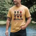 Nuts About Reading Nutcracker Reading Book Lover Christmas Men's Comfort Colors T-Shirt Mustard