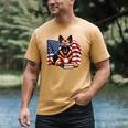 Patriotic German Shepherd Dog Books Baseball American Flag Men's Comfort Colors T-Shirt Mustard Patriotic German Shepherd Dog Books Baseball American Flag Men's Comfort Colors T-Shirt Mustard