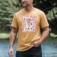Preppy Coquette Bow Ghost Reading Books Halloween Book Men's Comfort Colors T-Shirt Mustard Preppy Coquette Bow Ghost Reading Books Halloween Book Men's Comfort Colors T-Shirt Mustard