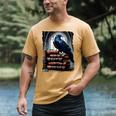 Raven On A Stack Of Books Wisdom Of Odin Men's Comfort Colors T-Shirt Mustard Raven On A Stack Of Books Wisdom Of Odin Men's Comfort Colors T-Shirt Mustard